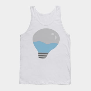 light bulb vector illustration Tank Top